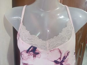 Floral Print Satin Pajama Set