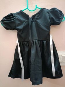 Black frock for Baby Girl(0-12month)