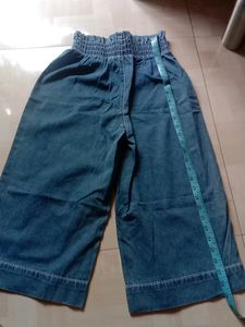 Denim Track Pant