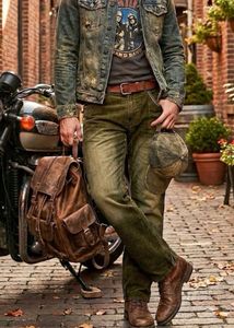 ♨️Semantic Design Corduroy FadedPunk Style