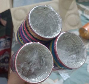 Colorful Stack of Bangles
