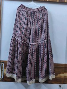 Silk Sharara Suit Set - 40 Bust