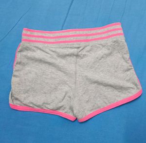 Shorts For Kids Pink And Grey