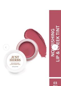 Just Herbs Lip & Cheek Tint - Pale Pink