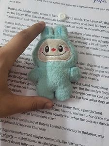Cute Labubu Blue Bunny Plush Toy