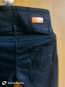 Dark Wash High-Waisted Jeans