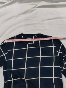 Checkered Long Sleeve T-Shirt