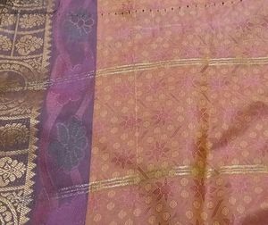 Brand New Elegant Brocade Silk Saree