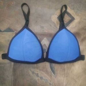 Blue Bikini Top