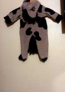 Adorable Cow Costume for Baby