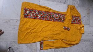 Embroidered Mirror Work Blouse