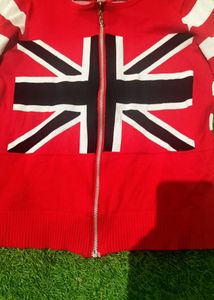 Red And White Top