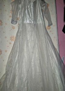 Elegant Embroidered Ethnic Gown