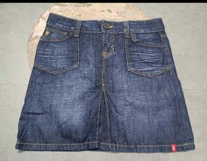 Classic Denim Mini Skirt