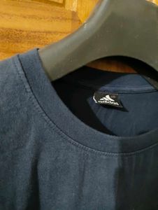 Adidas Logo Navy T-Shirt