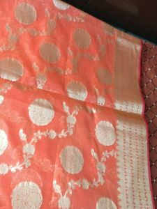 New Zari border Silk Saree