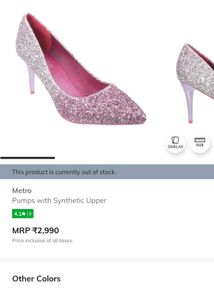 Sparkly Pink Heels