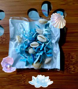 Boho 🤍&💙 Cowrie Shells Necklace! 🌊🐚
