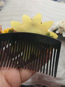 Floral Hair Combs accessories - Set of