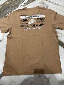 last price Nike Tan Graphic Tee