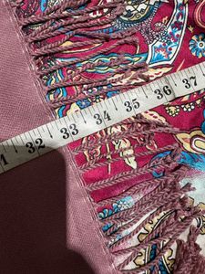 LV pink scarf light for semi winter