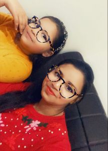 Red Woolen Sweater Cum Top