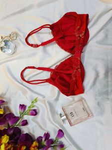 🇳🇿💫🎀Lace Trim Push-Up Bra