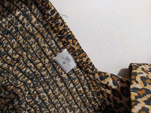 Leopard Print Ruffle Dress