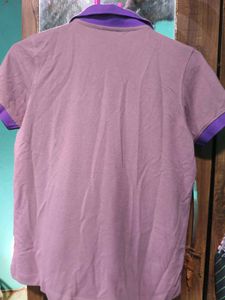New Purple Collared T-Shirt