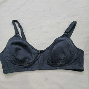 Comfortable 🤎 Black Cotton Bra