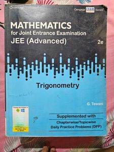 JEE Advanced Maths Trigonometry Book