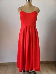 Red Midi Dress