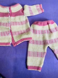 Cozy Striped Sweater &amp; Pants Set