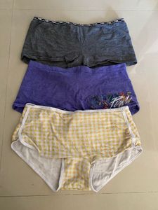 Bundle of 3 Pink Victoria's Secret Briefs