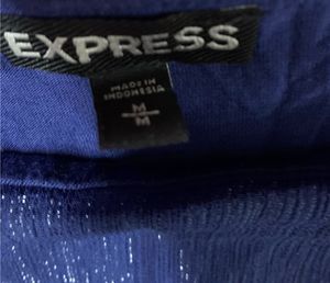Blue Tshirt With Inbuilt Tank Top