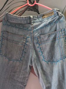 Bootcut denim jeans