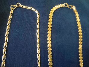 Elegant Gold Necklaces Set