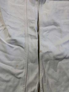 Classic White Straight Leg Pants