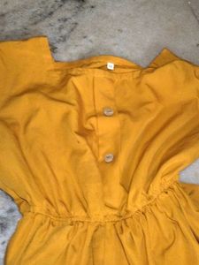 Yellow Ethnic Gown