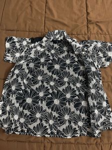 Floral Button-Down Shirt