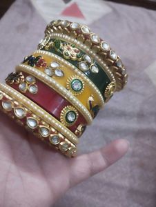 Indian rajsthani chuda Bangles Set
