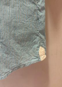 Striped Short Sleeve Button-Up Shirt