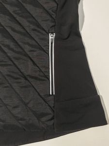 Women's Black Quilted Vest