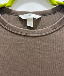 H&amp;M Fitted Long Sleeve Top