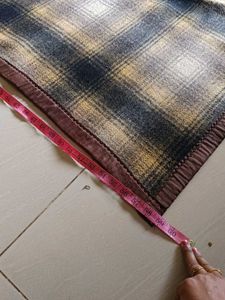 Vintage Plaid Throw Blanket