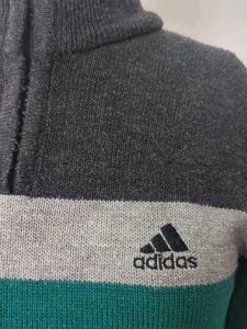 Adidas Color Block Pullover Sweater
