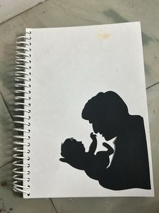 Father and Baby Sketch Notebook
