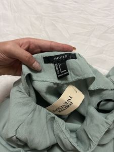 Forever 21 Mint Green Top
