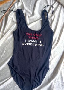 Zara Graphic Print Bodysuit