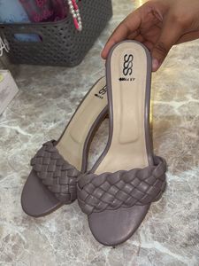 Stylish Woven Block Heels Sandals